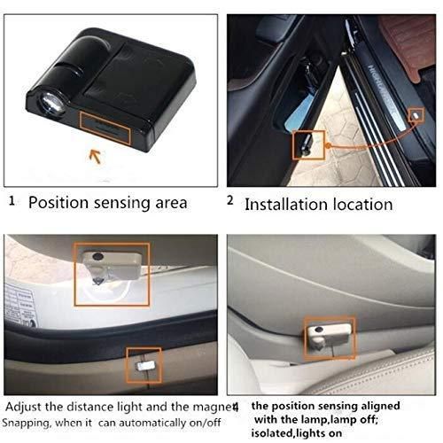 Wireless Car Welcome Logo Shadow Projector Ghost Lights