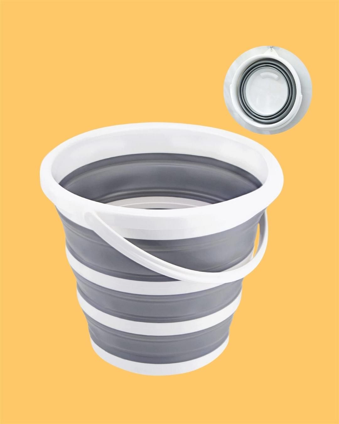 PVC Coated Collapsible Foldaway Bucket