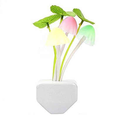 Mushroom Lamp Automatic Sensor Light Color Changing Night LED