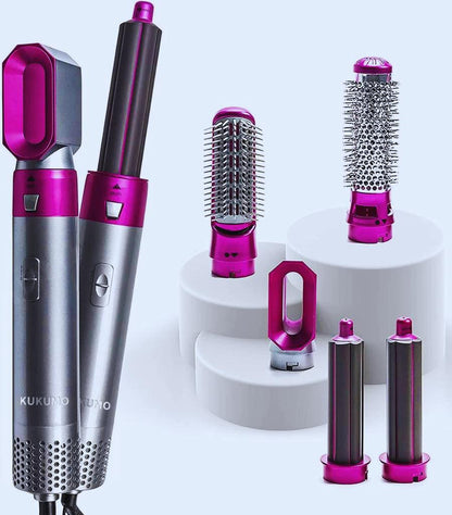 5 in 1 Multifunctional Hair Dryer Styling Tool, Detachable Multi Head Comb