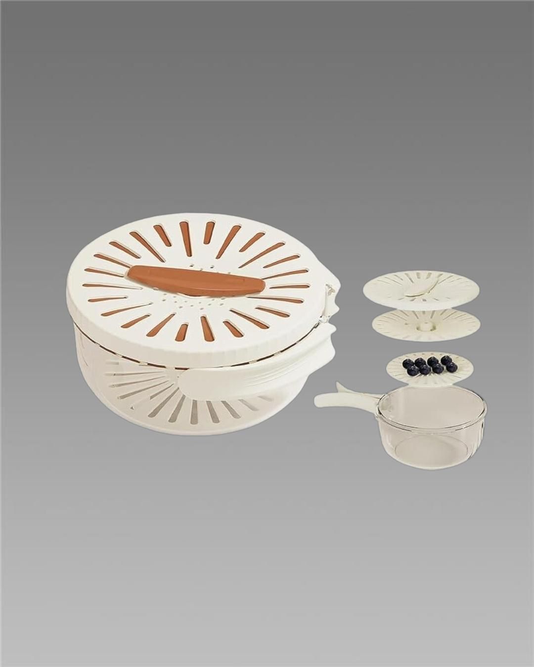 3 in 1 Kitchen Colander Bowl Set