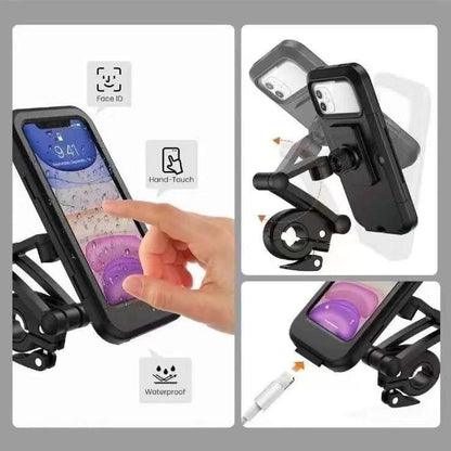 Universal 360 Rotation Bike Waterproof Cell Phone Holder.