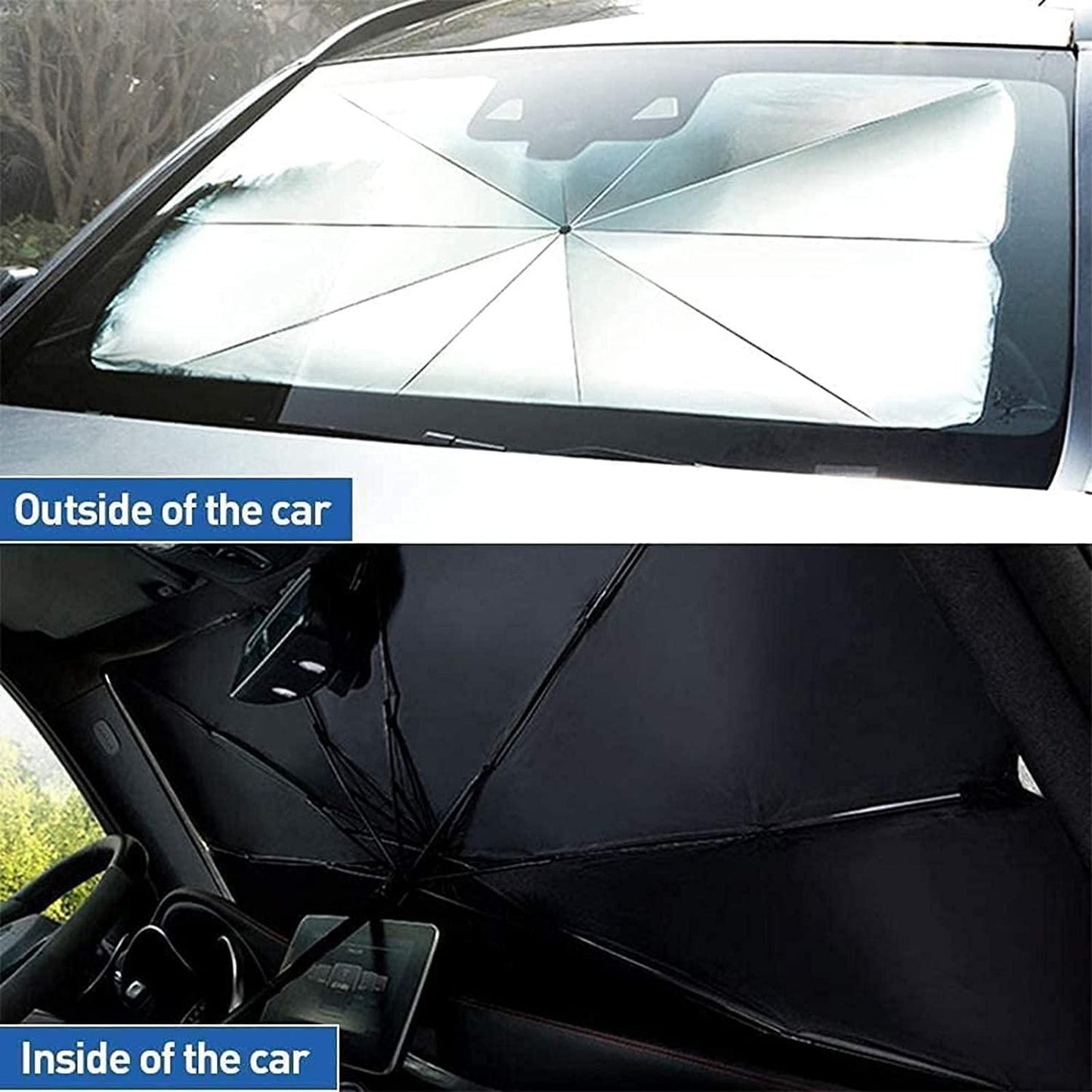 Car Windshield Sun Shade Umbrella