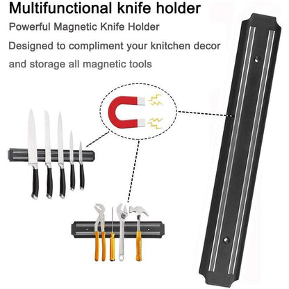 Wall Mount Magnetic Knife Bar