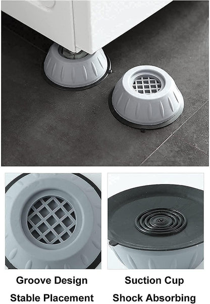 Anti-vibration Pads For Washing Machine , Great For Home, Laundry Room, Kitchen, Washer, Dryer, Table, Chair, Sofa,