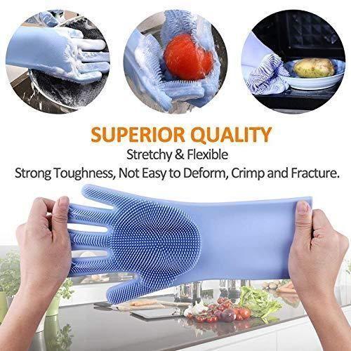 Gloves - Magic Silicone Cleaning Gloves ( 1 Pair )