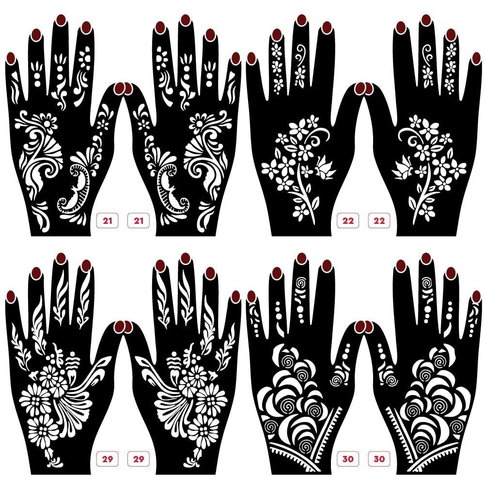 Apcute Mehandi For Hands Set