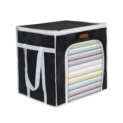 Large Capacity Clothes Storage Bag, 1 Packs Foldable Closet Organization