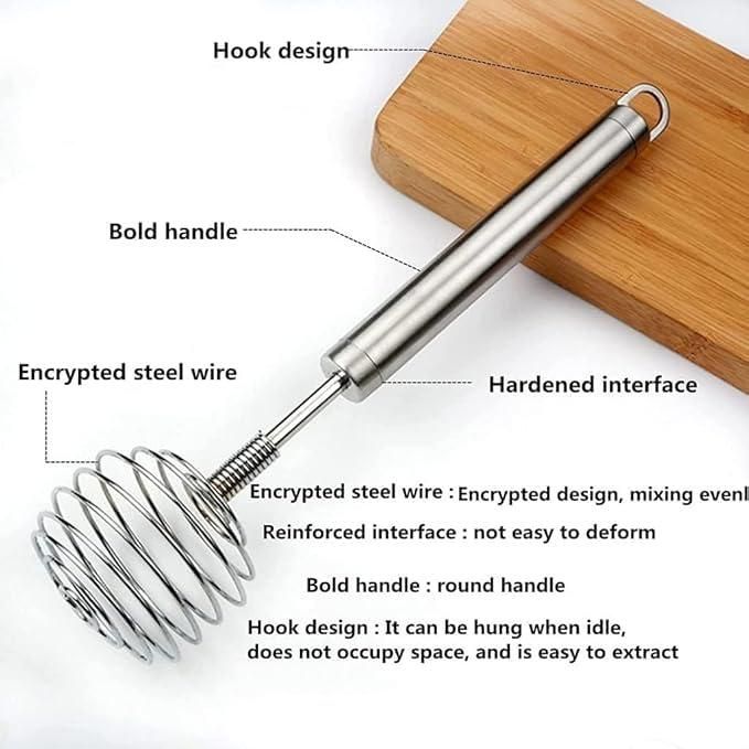 Steel Wire Egg Whisk Hand Egg Mixer