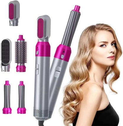 5 in 1 Multifunctional Hair Dryer Styling Tool, Detachable Multi Head Comb