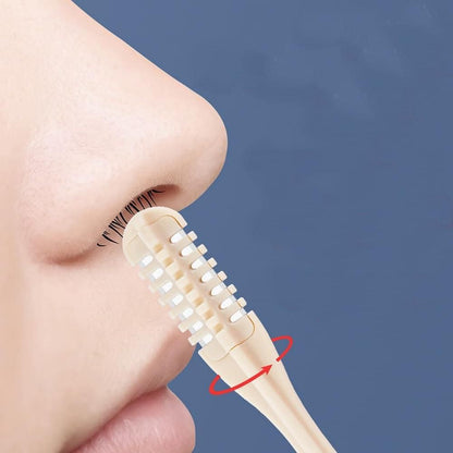 Nose Hair Trimmer Rotating Nasal Hair Razor Cutter with Ear Picker