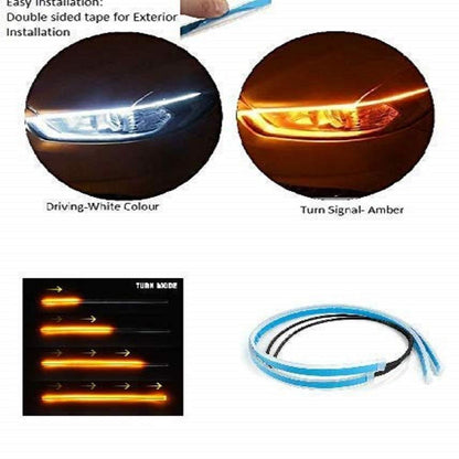 DRL Turn Signal Left and Right 12v LED Strip (Pack of 2)