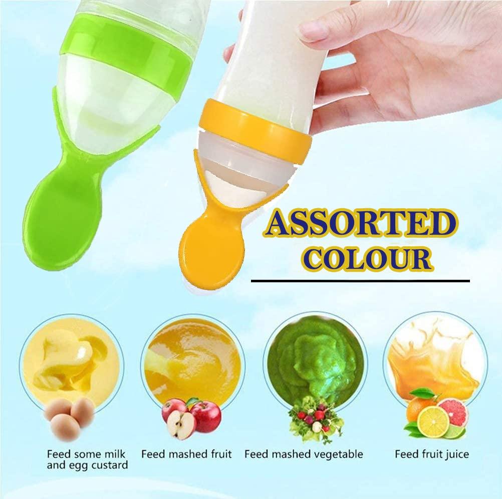 90ML Newborn Baby Cereal Training Feeder and Fruit feeder(Set of 2)