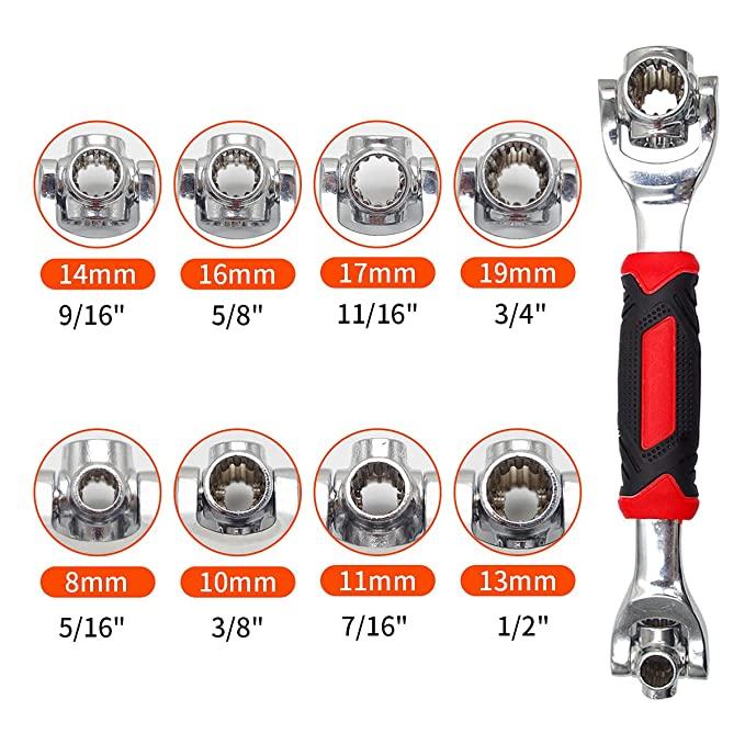 Multi-Functional Socket Tool Wrench