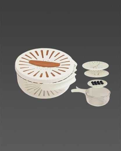 3 in 1 Kitchen Colander Bowl Set