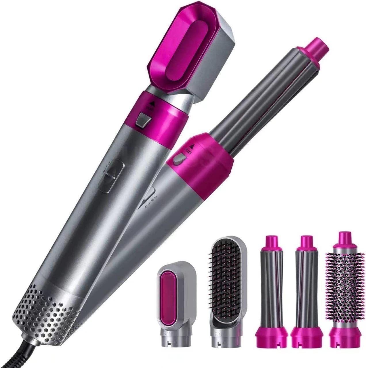 5 in 1 Multifunctional Hair Dryer Styling Tool, Detachable Multi Head Comb