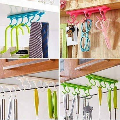 Mutifunction Vacuum Rack Kitchen Wall Sucking Hanger (Pack of 4)