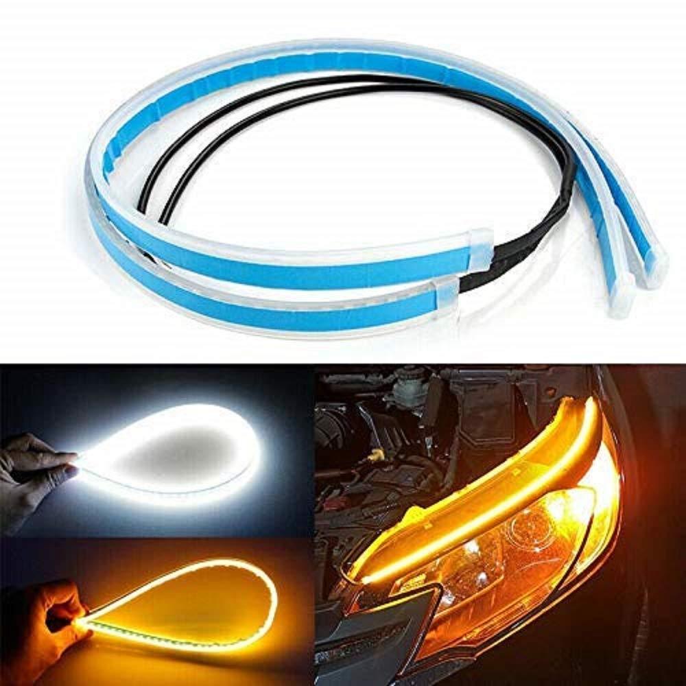 DRL Turn Signal Left and Right 12v LED Strip (Pack of 2)