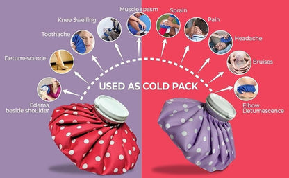 9 inch Hot Water Bag Ice bag For Pain Relief