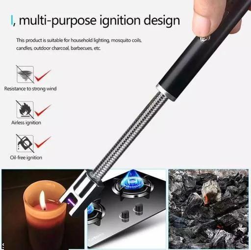 Electronic Long Matches For Candles Refillable Stove Grill Lighter Kitchen Gas Lighter.