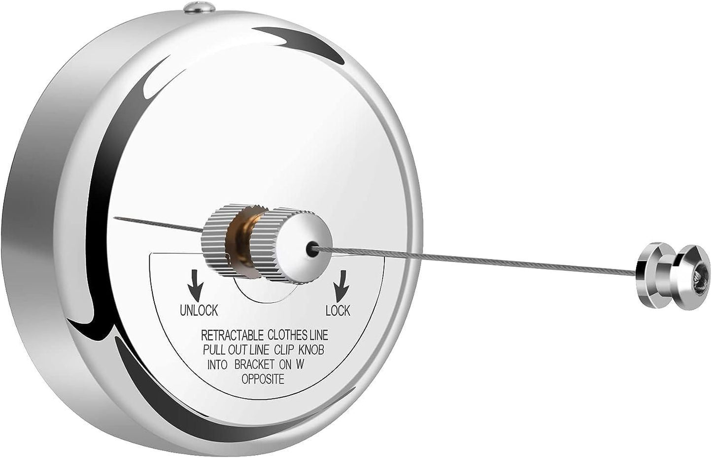 Stainless Steel Retractable Adjustable Clothesline