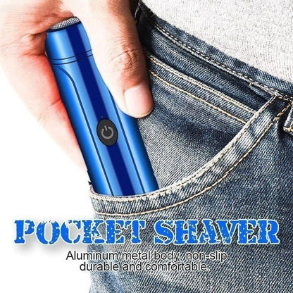 Mini Electric Shaver for Men Washable Razor Rechargeable USB Car Charging