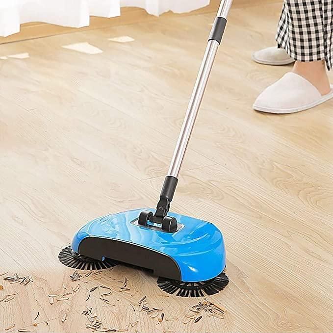 Magic Broom Floor Cleaner-Hand Push Rotating Sweeping For Room and Office Floor