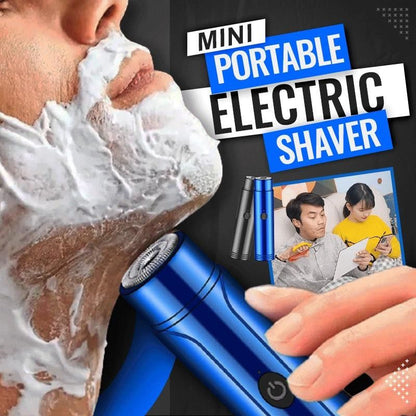 Mini Electric Shaver for Men Washable Razor Rechargeable USB Car Charging